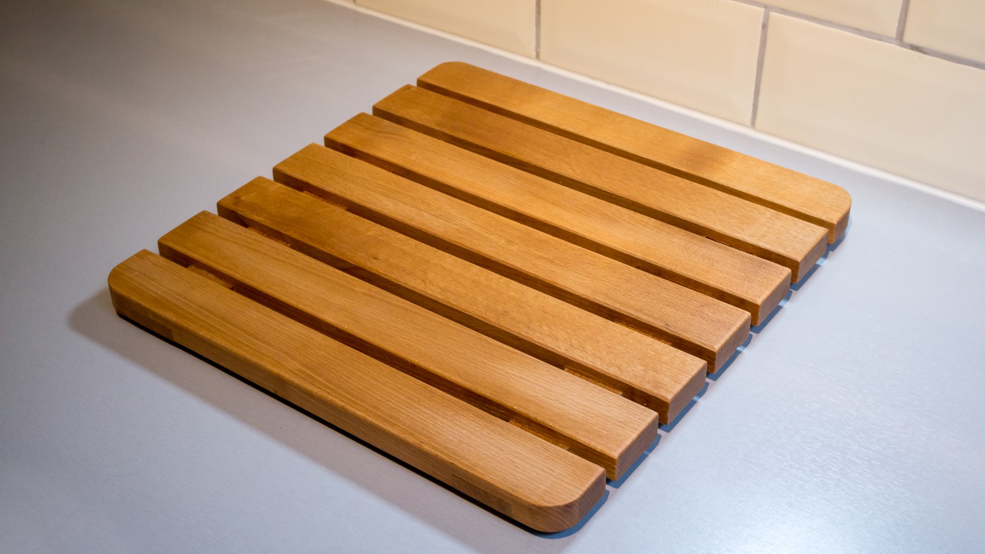 Making A Wooden Draining Board Using Beech Rag 'n' Bone Brown UK